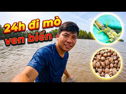 24h Đi Mò Ven Biển Và Được Nhiều Thành Qủa | Săn Bắt Vlog