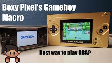 My Favorite Way to Play GBA? - Game Boy Macro Mod by Boxy Pixel