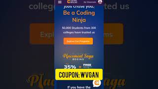 Coding Ninjas Coupon Code || Coding Ninjas discount coupon code|| Coding Ninjas Placement officer