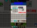 #minecraft pickaxes are 5 METERS LONG #shorts