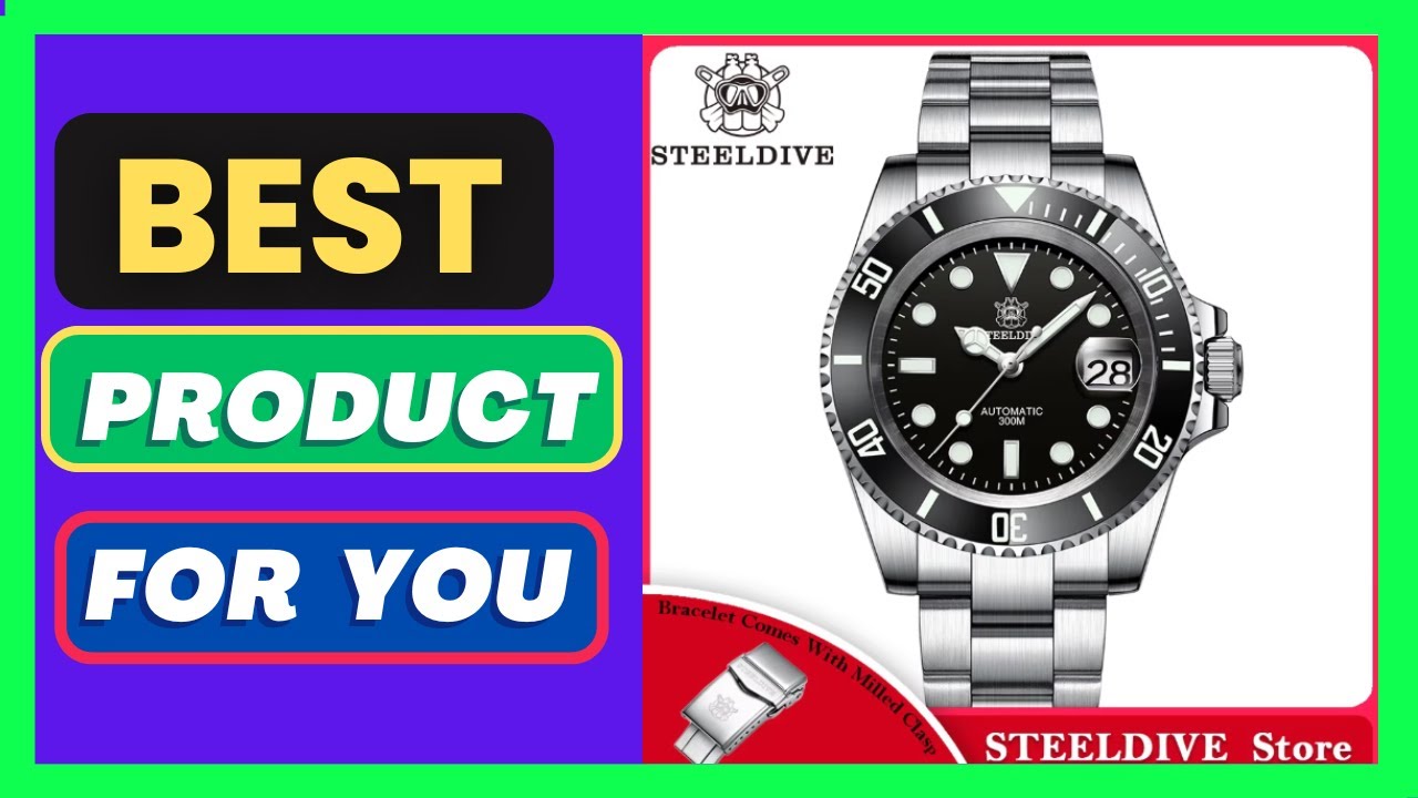 SD1953 Steeldive Brand 2022 Men Mechanical