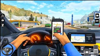 crazy car driving  taxi game #trending screenshot 5