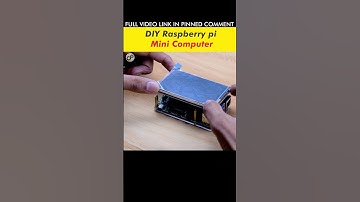 Raspberry pi Mini Computer #diy #shorts #raspberrypi #minipc #minicomputer #viralvideo #satisfying