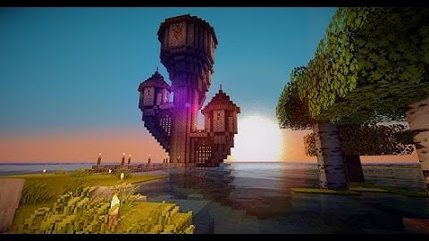 Minecraft Pe 0.12.1 Shaders Realísticos E Monumentos Aquáticos (Concept)