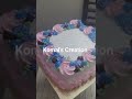 Birthday cake with floral design #birthdaycake #floraldesign #shortvideo #cakedesign #simplecake