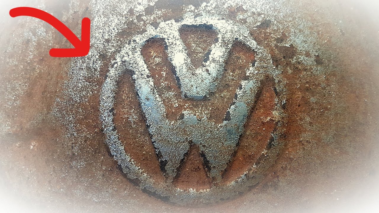 Restauração de CALOTA de Volkswagen FUSCA original 50 anos - Restauração e EFEITO CROMADO