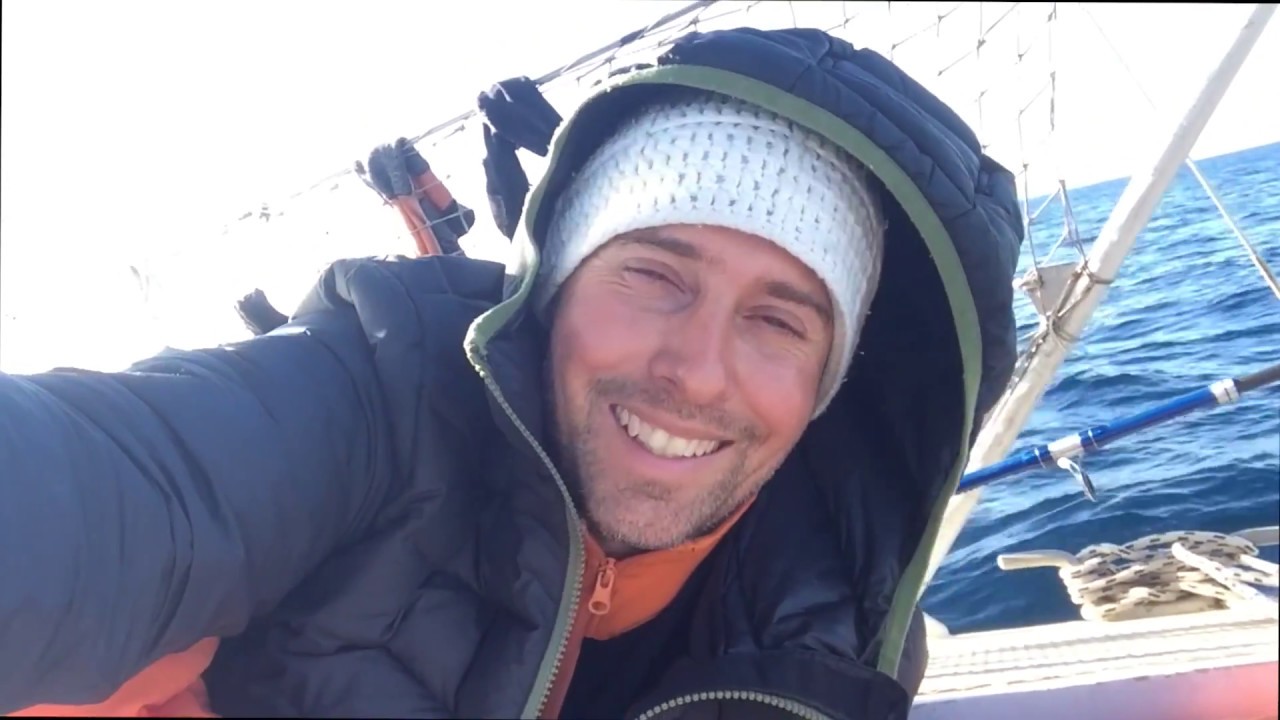 Vlog 2.19 Sailing single hand from Valencia to Oliva in my 10 meter aluminum sailing yacht