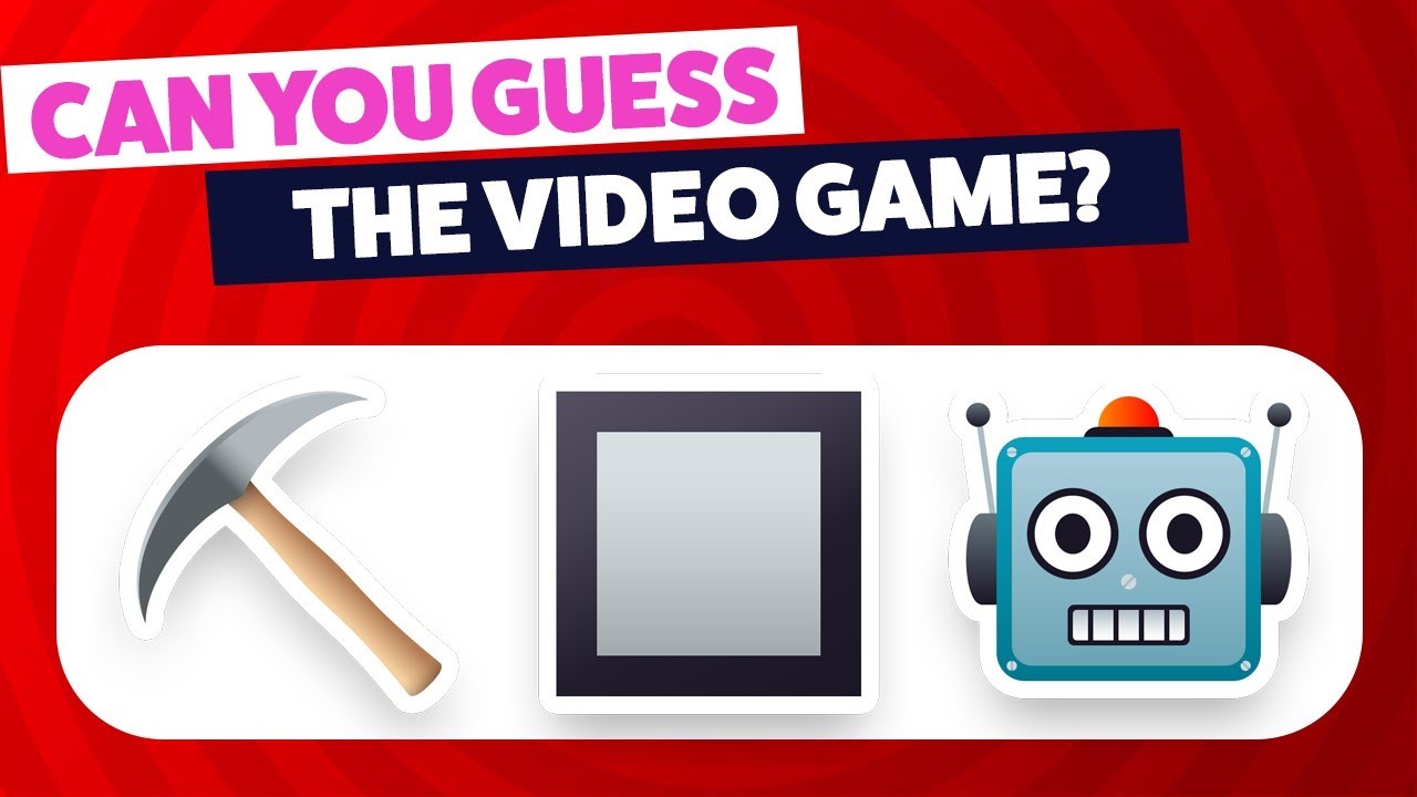 The Ultimate Video Games Emoji Quiz! YouTube
