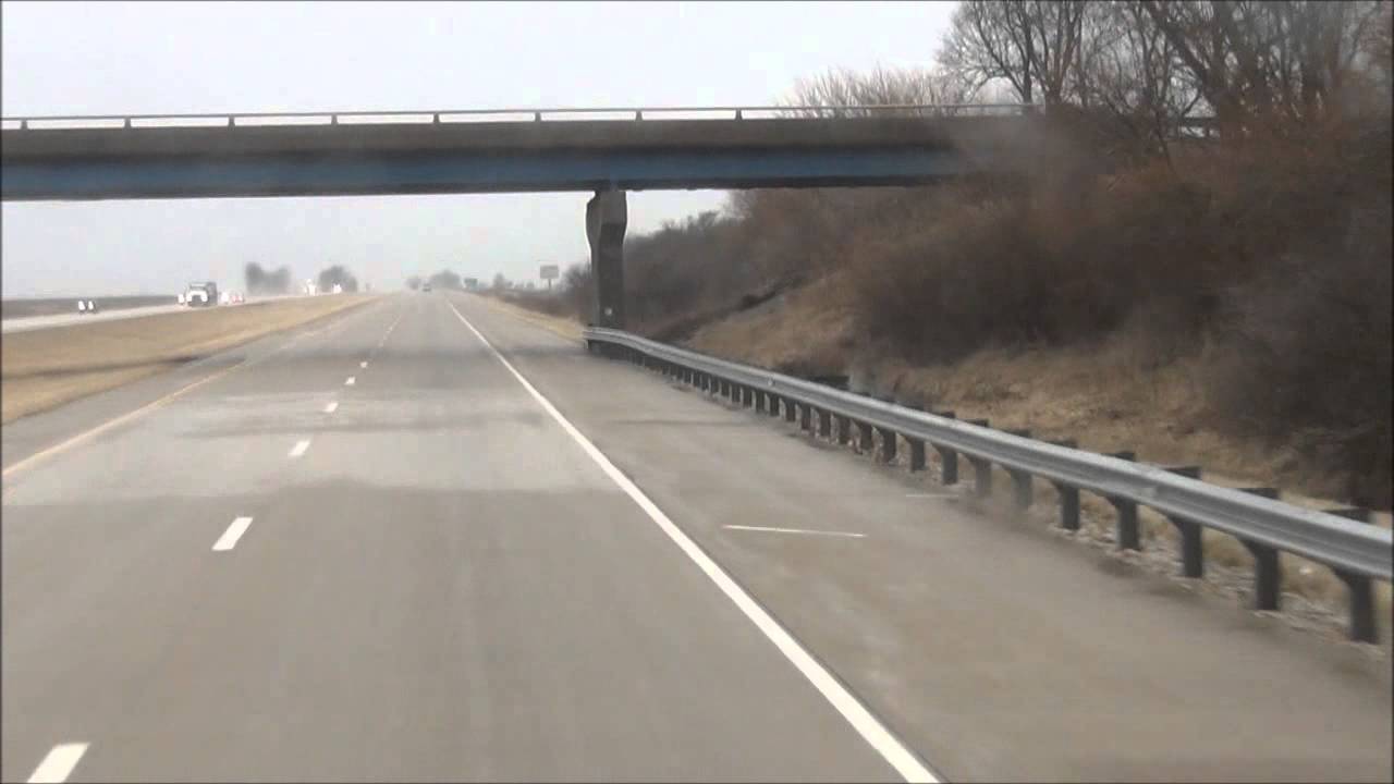 Illinois Interstate 74 West Mile Marker 6050 (3/12/13) YouTube