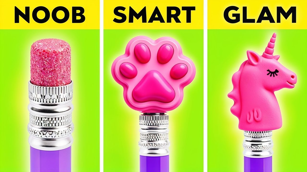 AWAKEN YOUR ARTISTIC TALENT: Rich vs. Broke Challenge + Incredible Drawing Hacks! 🌈🎨