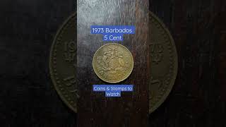 The Lighthouse1973 Barbados 5 Cent #numismatics #barbados