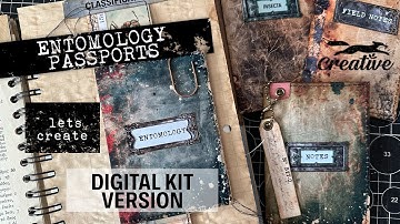 Lets Create a Fabulous Entomology Passport! Digital Kit Version