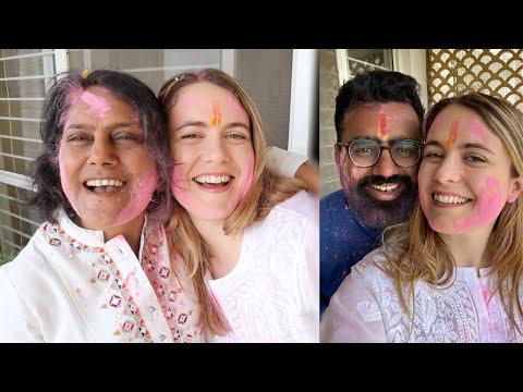 Celebrating HOLI with