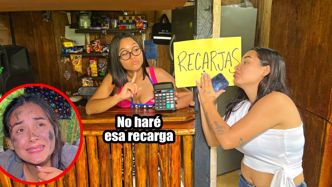 pidió una recarga de 500 y la encargada de la tienda se la negó