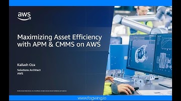 Maximizing Asset Efficiency with APM & CMMS on AWS