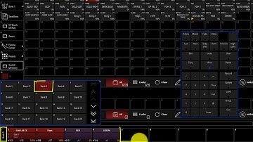 6.18 Moving, Copying and Deleting Cuelists on Playback Controls