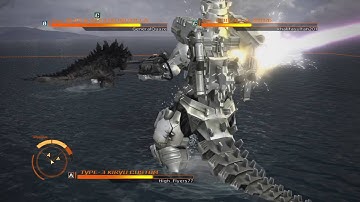 GODZILLA PS4 - Kiryu vs. Super MechaGodzilla vs. Godzilla 2014