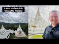 Climbed a 1000 steps to reach a beautiful Temple in Chiang Mai