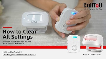 CallToU CC32-HW12 Clear IR Sensor Pairing | Step-by-Step Setup Guide