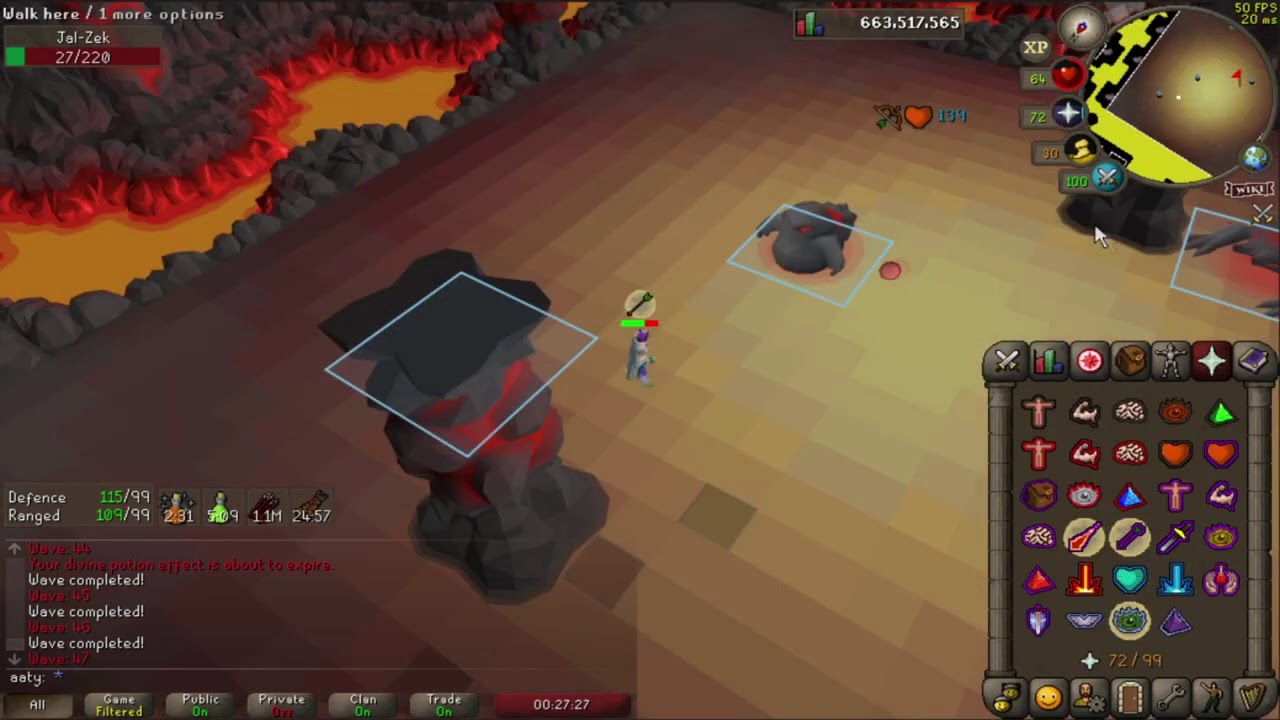 Mager + Blob + Melee Solution - Melee Dig Reset for 2 tick explanation/timing