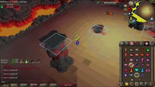 Mager + Blob + Melee Solution - Melee Dig Reset for 2 tick explanation/timing