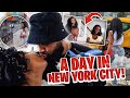 WE SPENT A DAY IN NEW YORK CITY AS TOURIST!!