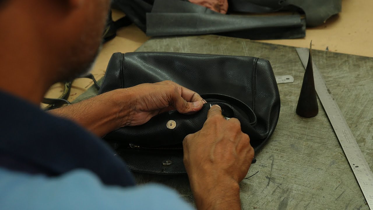 Coach Bag Loop Restoration | Step by Step Luxury Bag Repair by DeLeatherCraft.com