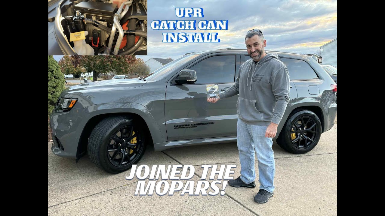 TRACKHAWK UPR CATCH CAN INSTALL!