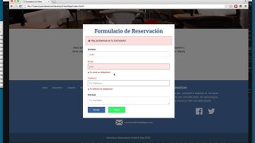 Diseño Web Responsive con Foundation 6 y SASS - Agregando Abide Validation
