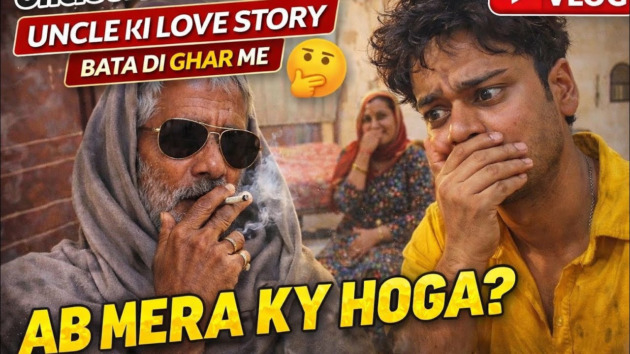 Dada ji ki Love story ghar 🏠 me Bata di |Ab mera kya hoga 😡| funny vlog VinitSharma vlog 