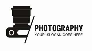 Photography Logo Design | Illustrator Tutorial | How to make Vector logo
