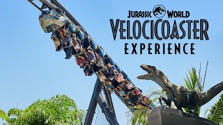 FULL EXPERIENCE: Jurassic World VelociCoaster at Universal Orlando Resort