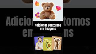 Como Adicionar Contornos em Imagens no Canva MUITO Fácil