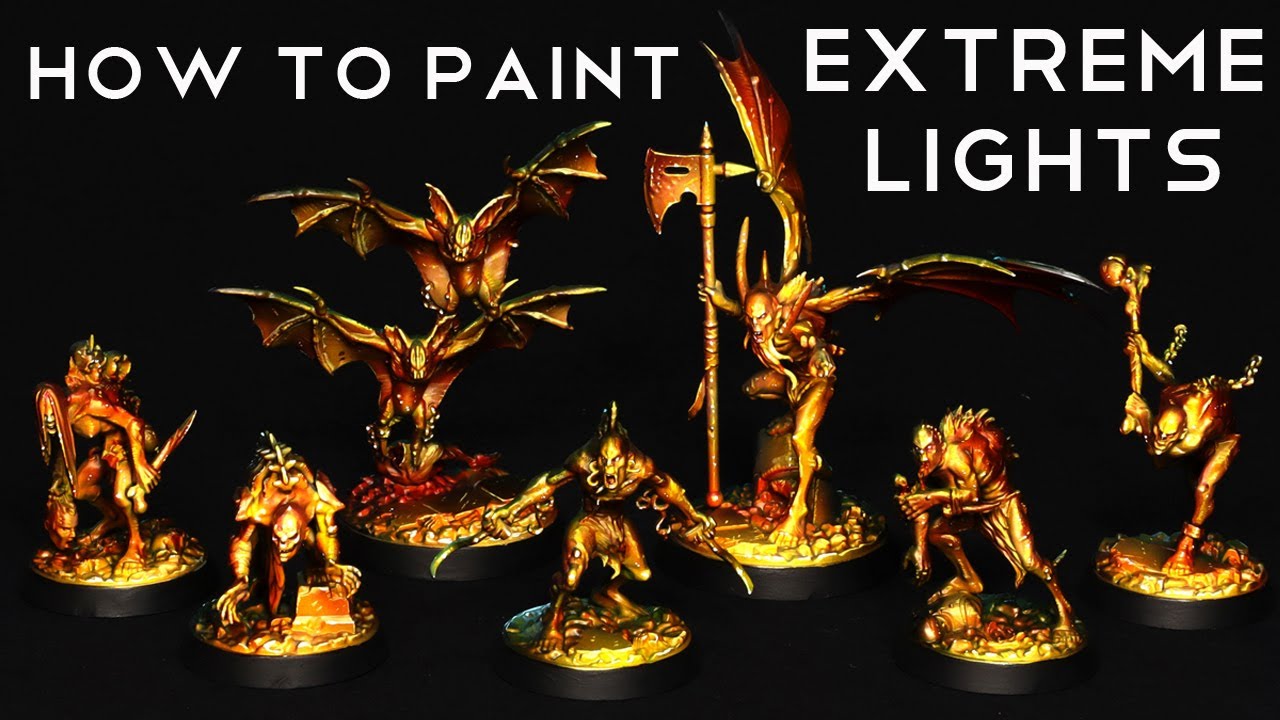 How to paint Extreme Light Sources - tutorial - YouTube