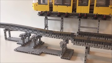 Lego Mindstorms EV3 Monorail - First proto of switch track