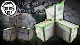 MDF Kit - The XLC - L-Shaped Factory @earthmanbrick
