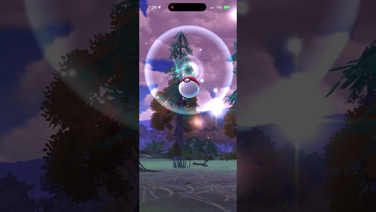 Caught my first shiny of the day AND snagged a Zygarde cell on my first route.