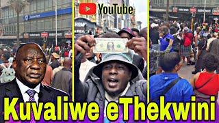 IMashi yaseThekwini ilivale lonke iTheku, bayanda abantu. 