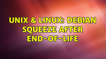 Unix & Linux: debian squeeze after end-of-life (3 Solutions!!)