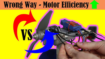 Can I use a RC Tractor Prop as a Pusher Prop Spinning in the Incorrect Direction