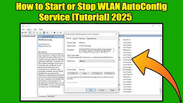 How to Start or Stop WLAN AutoConfig Service [Tutorial] 2025 | CAMBODIA TV CHANNEL
