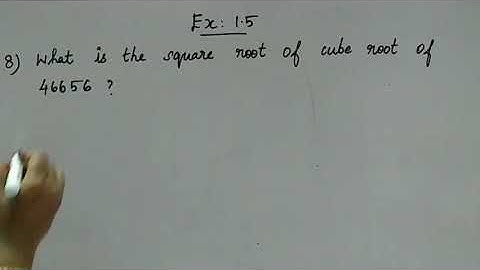 8th Maths || Chapter-1 (Ex:1.5,Qn:8) || TN(2020-2021)Samacheer || Explained in Tamil