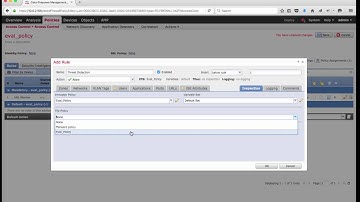 Firepower Threat Defense / ASA With Firepower (6.0.1) Proof of value testing Video 4
