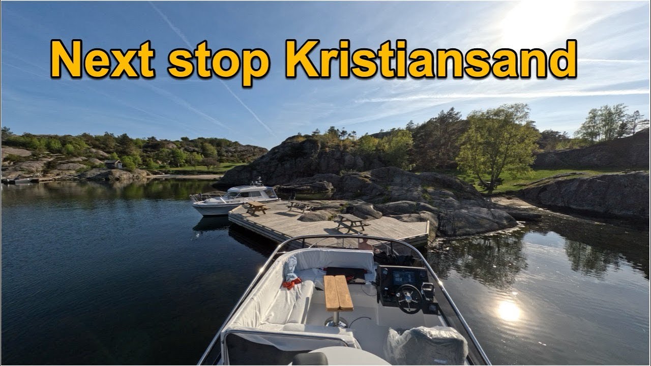 2024 MAY DAY 4 PART 5 ON MY TRIP FROM BERGEN TO OSLO. Ny-Hellesund - Kristiansand