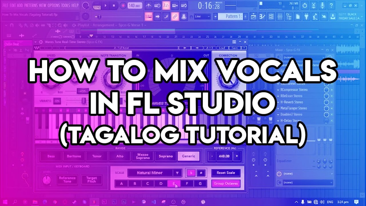 How To Mix Vocals In FL Studio (Tagalog Tutorial) - YouTube