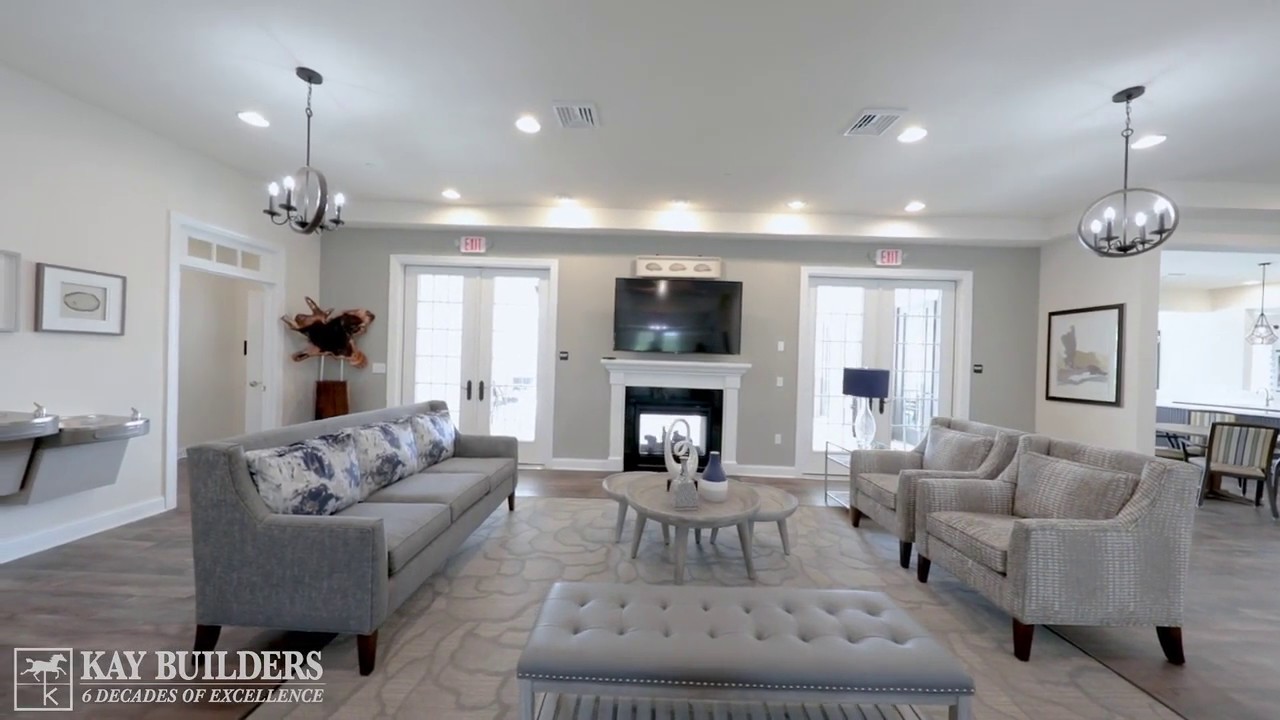 The Clubhouse at The Fields at Indian Creek by Kay Builders YouTube