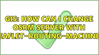 GIS: How can I change OSRM server with leaflet-routing-machine?