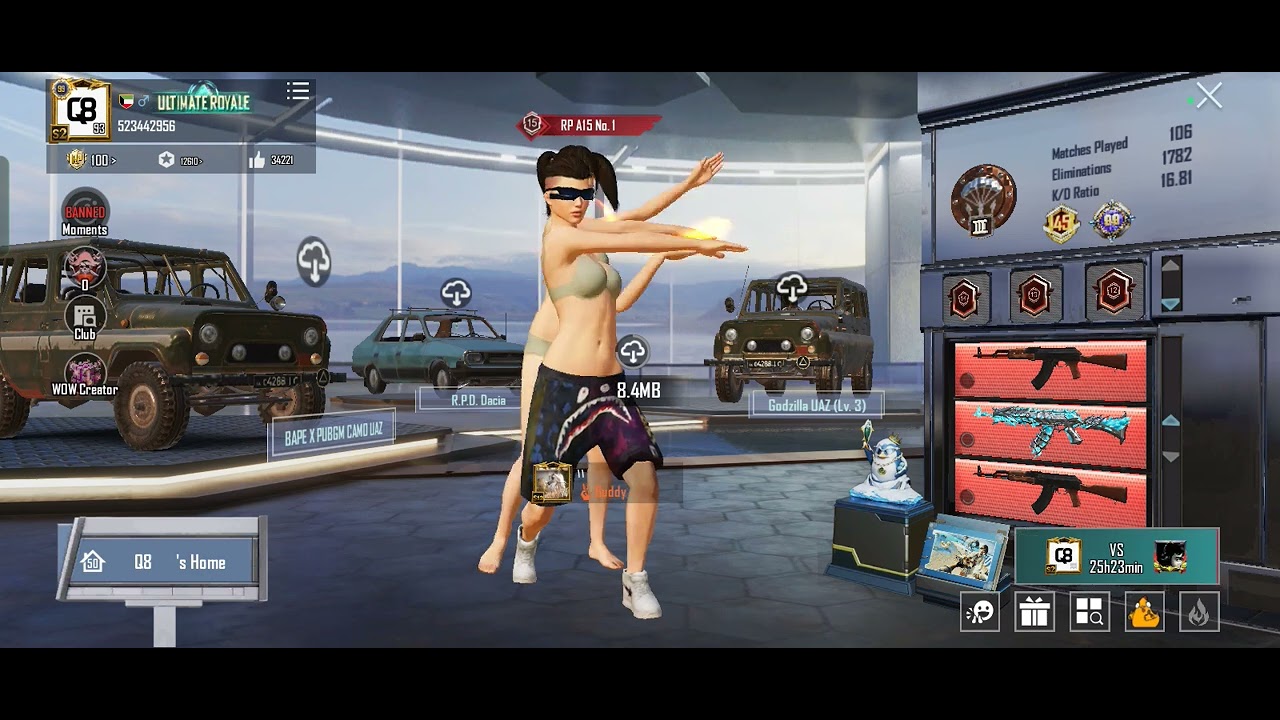 NO 1 Account Banned Arduzai  [Q8]