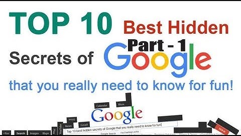 Google Tips And Tricks | Part - 1 | Secrets | Facts | Hacks | Mohith Macha