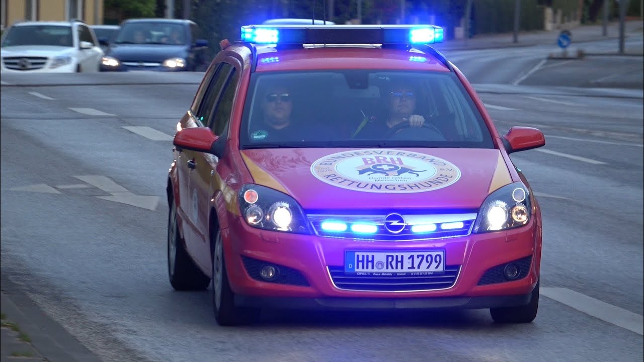 [Einmalige Fahrzeuge] 6x Einsatzfahrzeuge BRH-Rettungshundestaffel Hamburg und Harburg